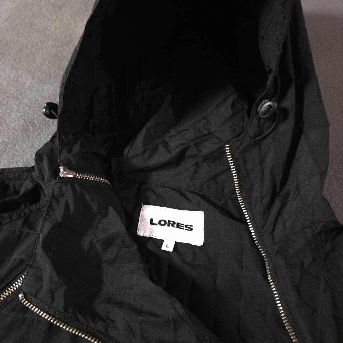 로어즈 플레이드 집 아노락 바람막이 L 상품이미지7