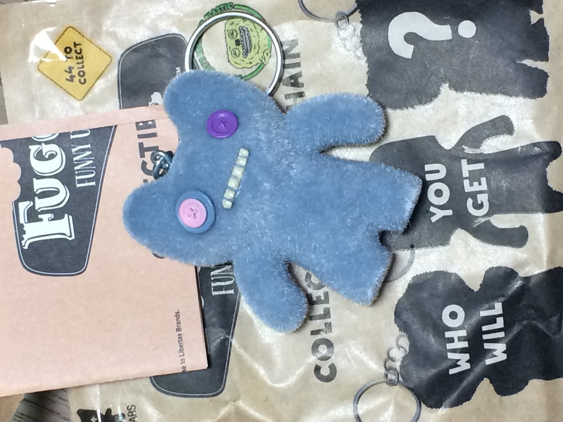 퍼글러 랜덤 키링 레어 파란색 상품이미지1