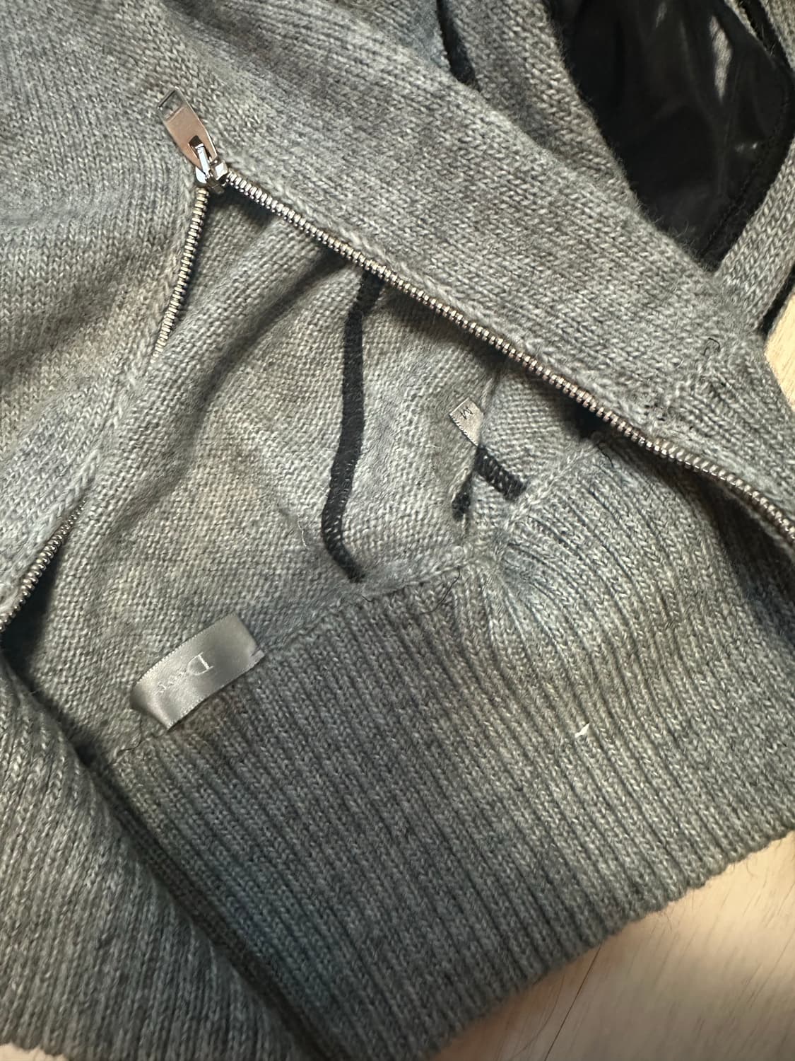 디올옴므 AW07 모터 하프 집업 상품이미지5