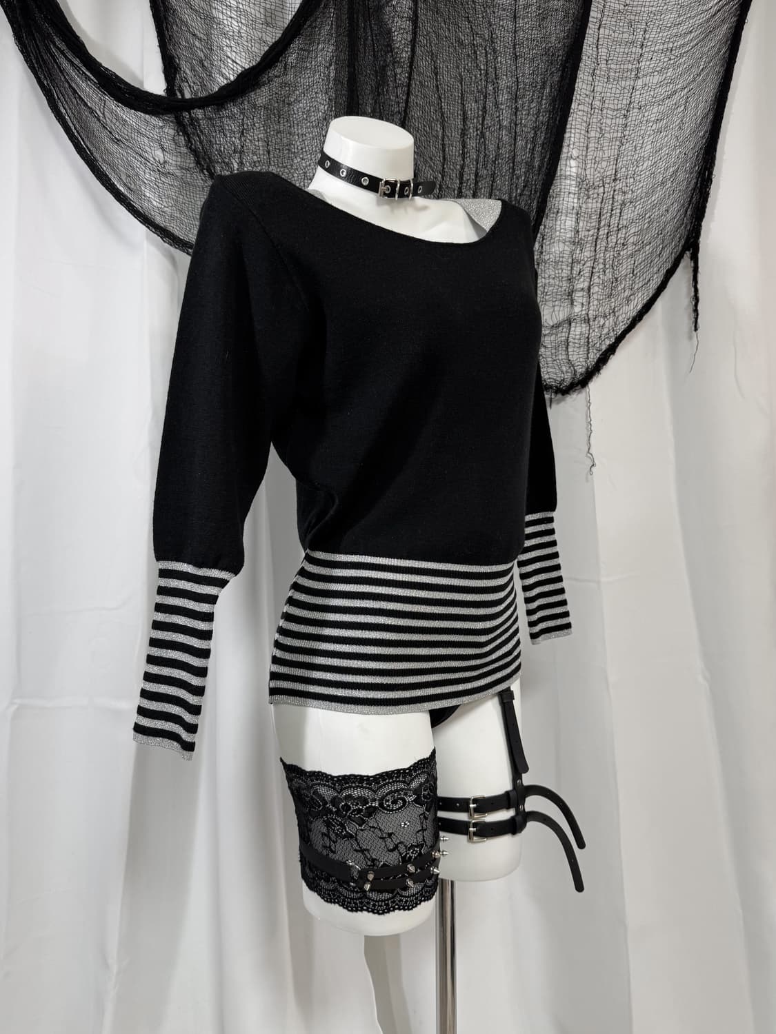 glitter stripe knit 상품이미지3