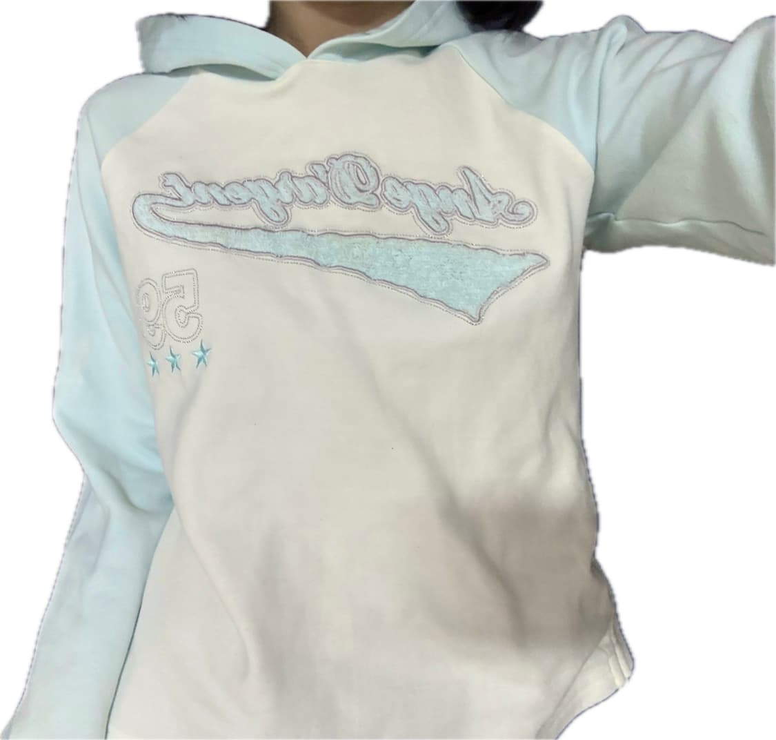 휘귀 색감) 셔링 나그랑 후드티 슬리브리스 빈티지  상품이미지3