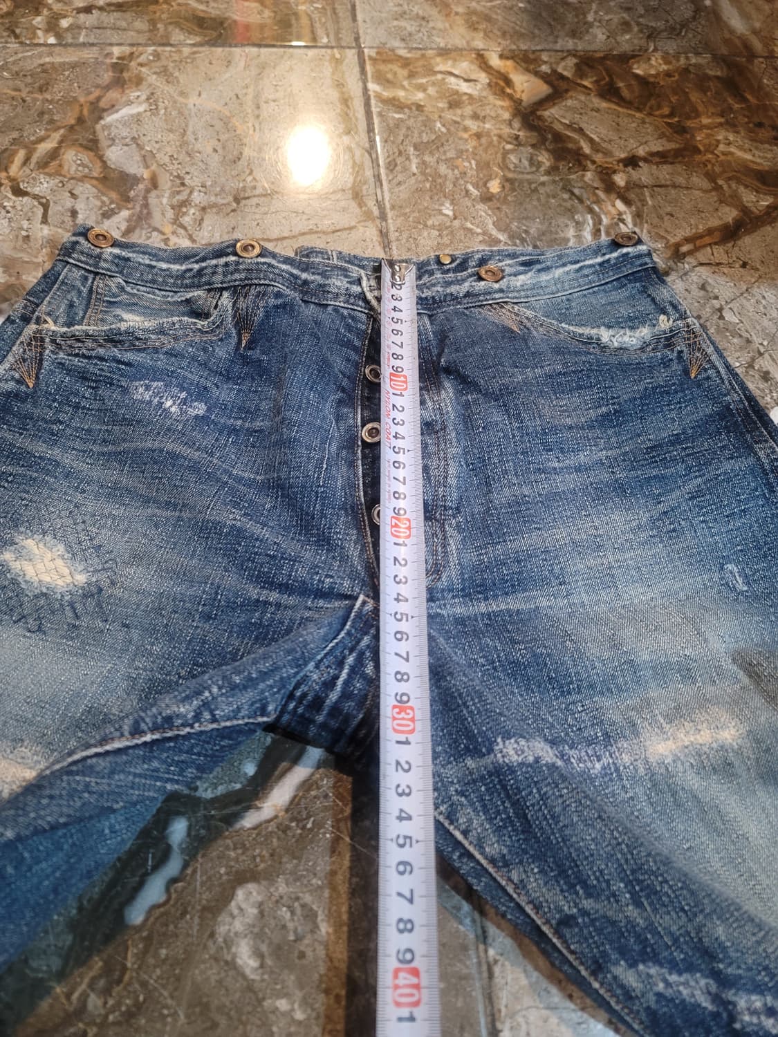 웨어하우스 덕디거 하드워시 데님팬츠  상품이미지8