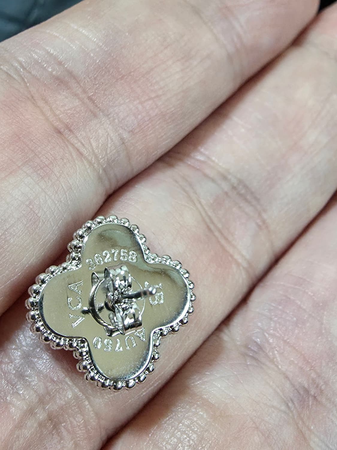 반클리프 기요세 귀걸이(실버) 상품이미지2