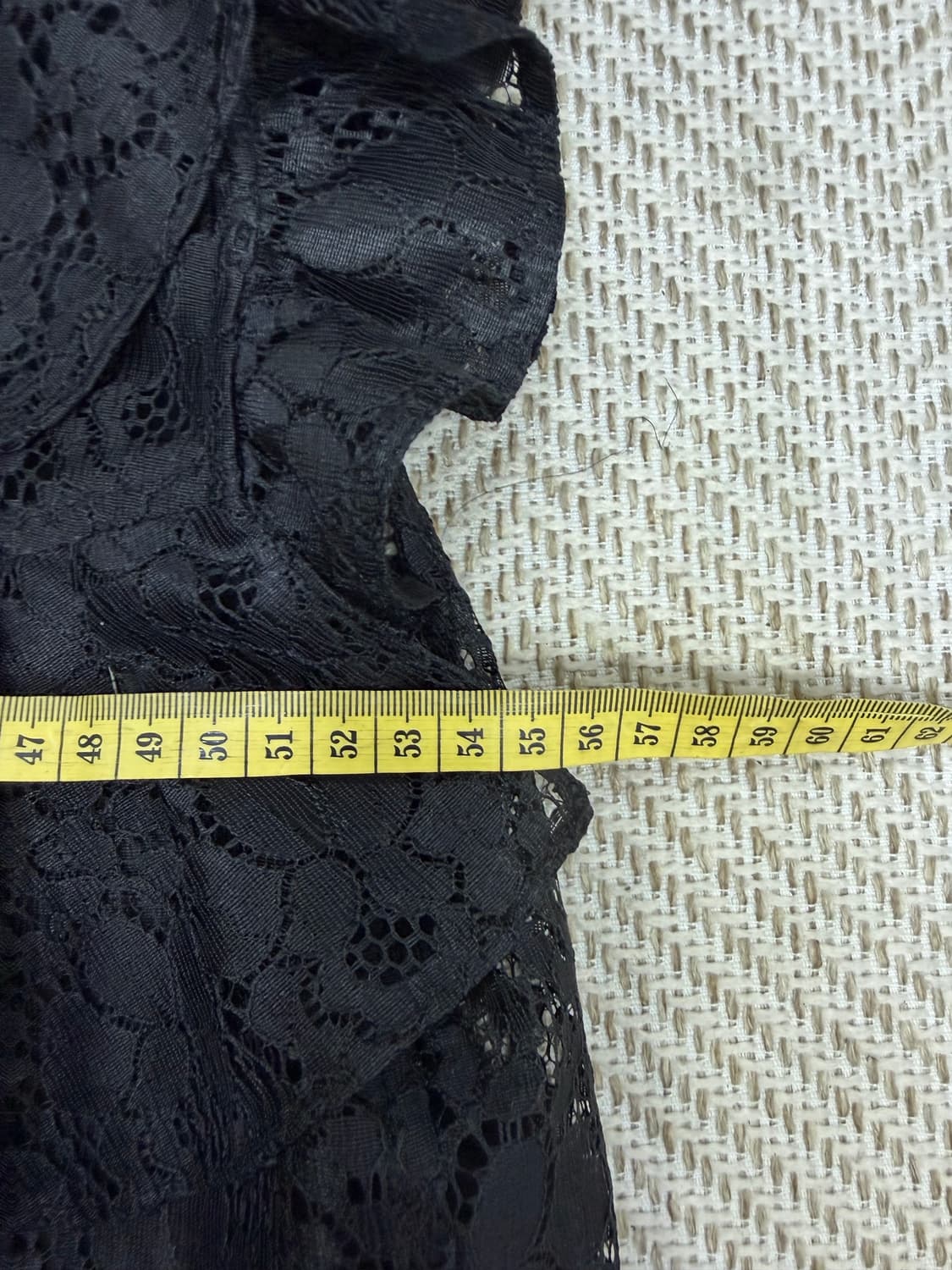 정품) SYSTEM 시스템 한섬 21ss 블랙 레이스 블라우스 82 상품이미지9