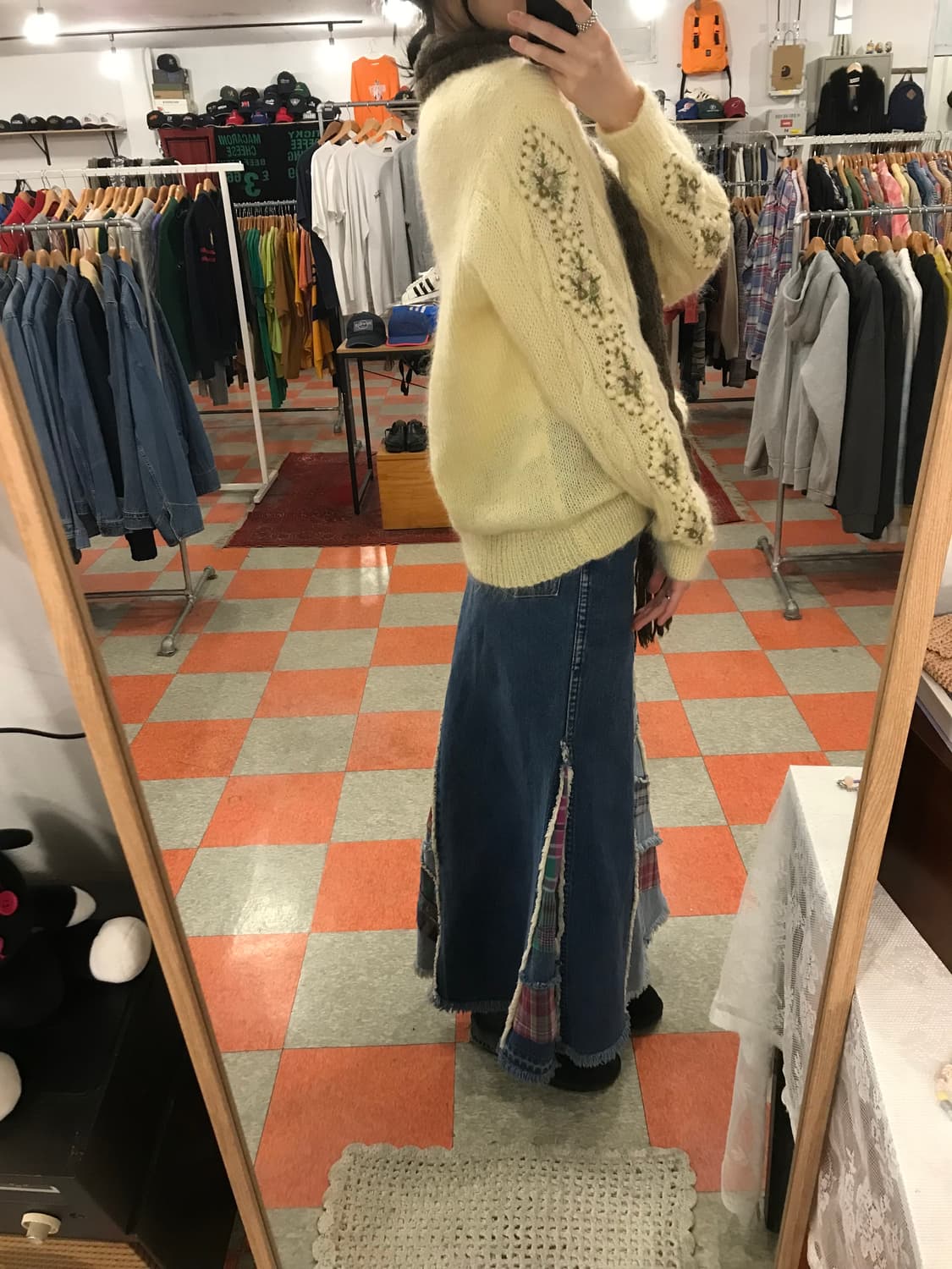 랭글러 멀티치마 상품이미지3