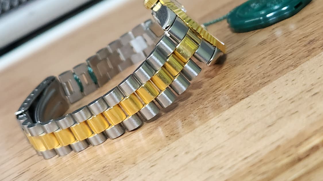 # 빈티지 콤비 22K 금도금 여성 명품시계 급처 상품이미지4