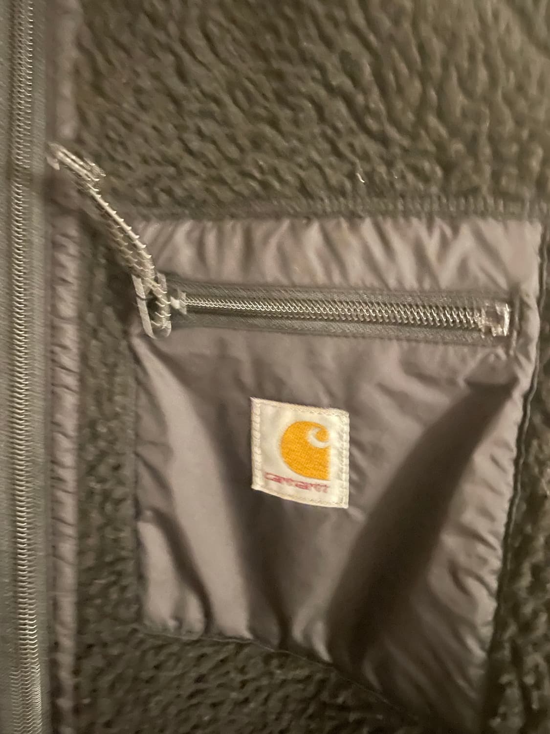 칼하트 wip 셰르파 플리스 자켓 상품이미지3