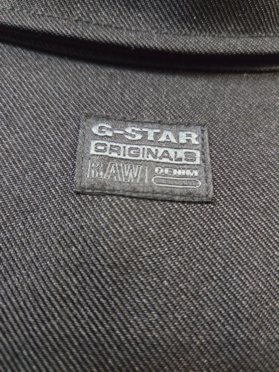 G-STAR 블랙 긴팔 셔츠 남방(XS)OVERSIZED FIT 상품이미지4