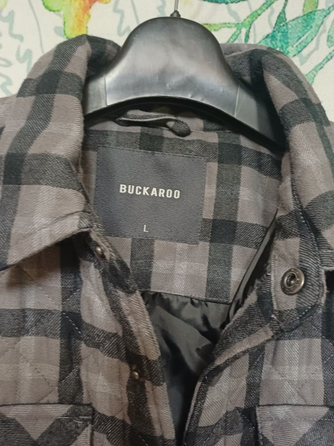 L) 버커루 퀄팅 누빔 자켓 100~105 상품이미지4