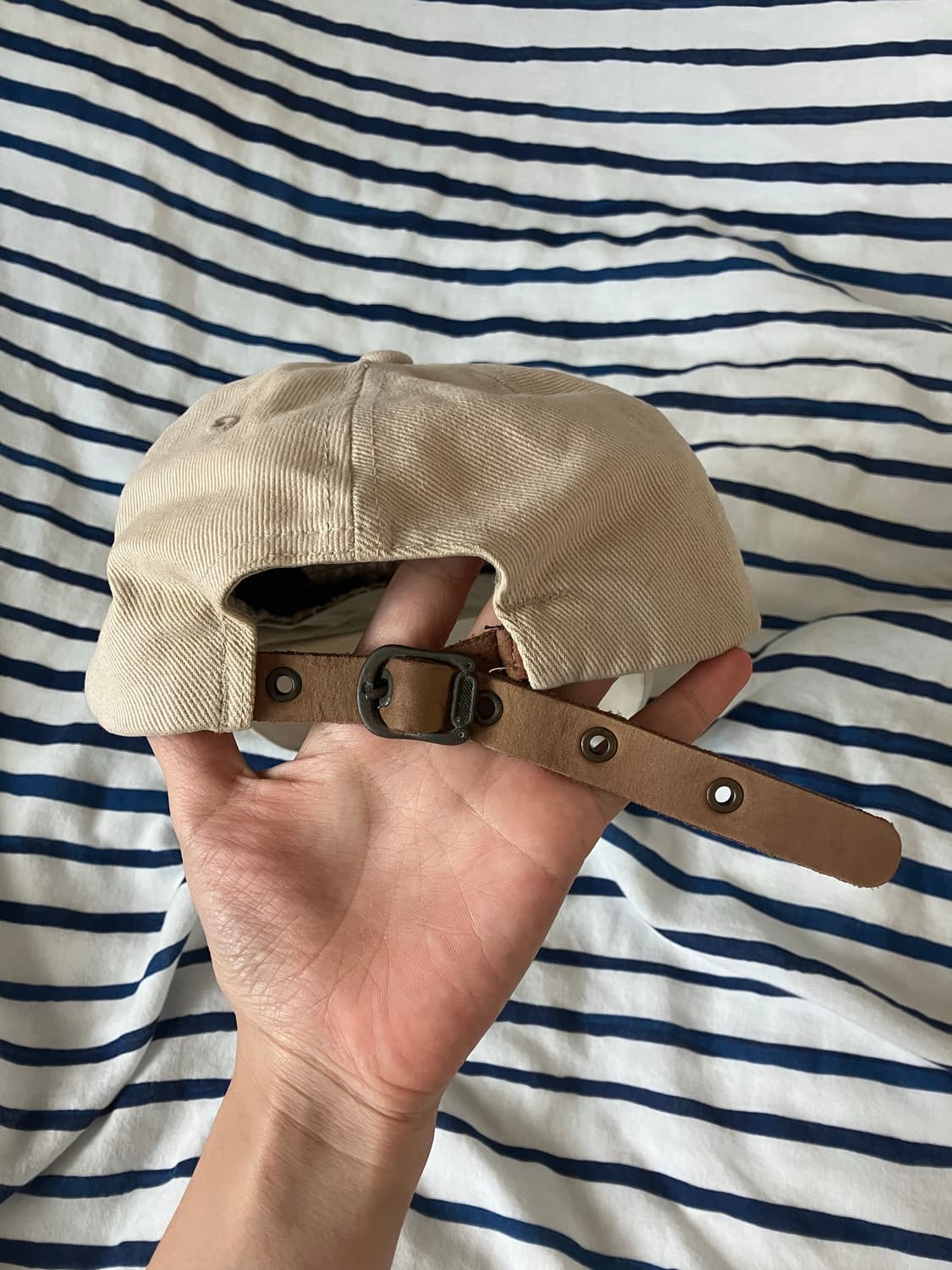 할리데이비슨 크림 캡 / 가죽 스트랩  상품이미지2