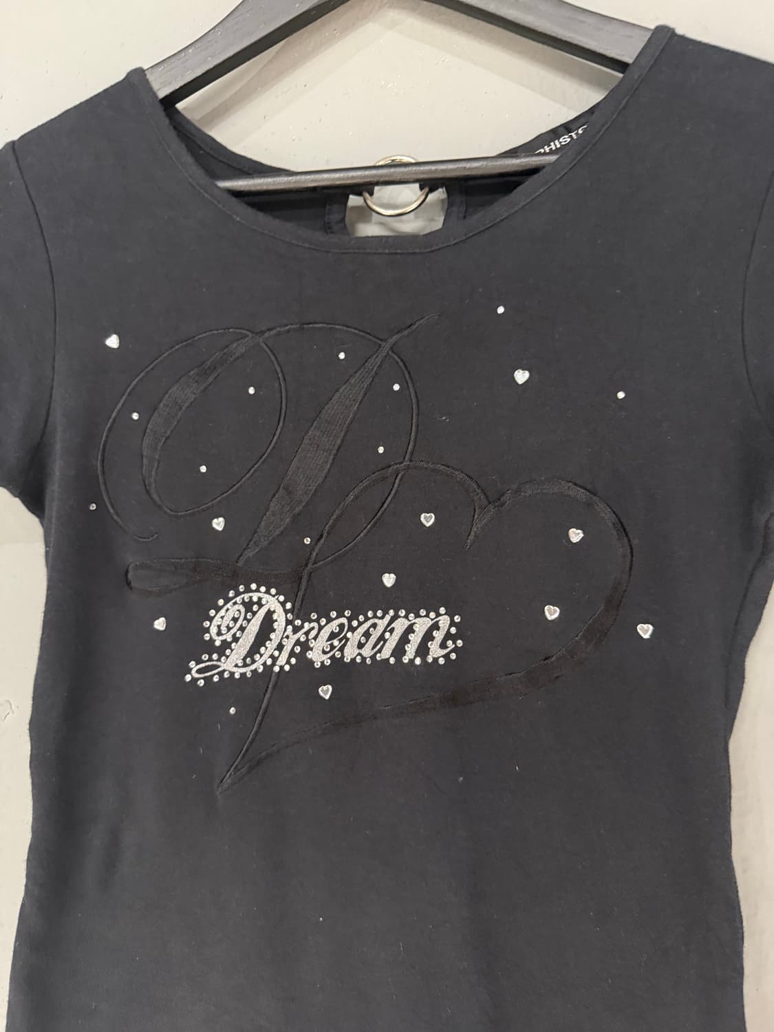 lettering cubic detail top 상품이미지5