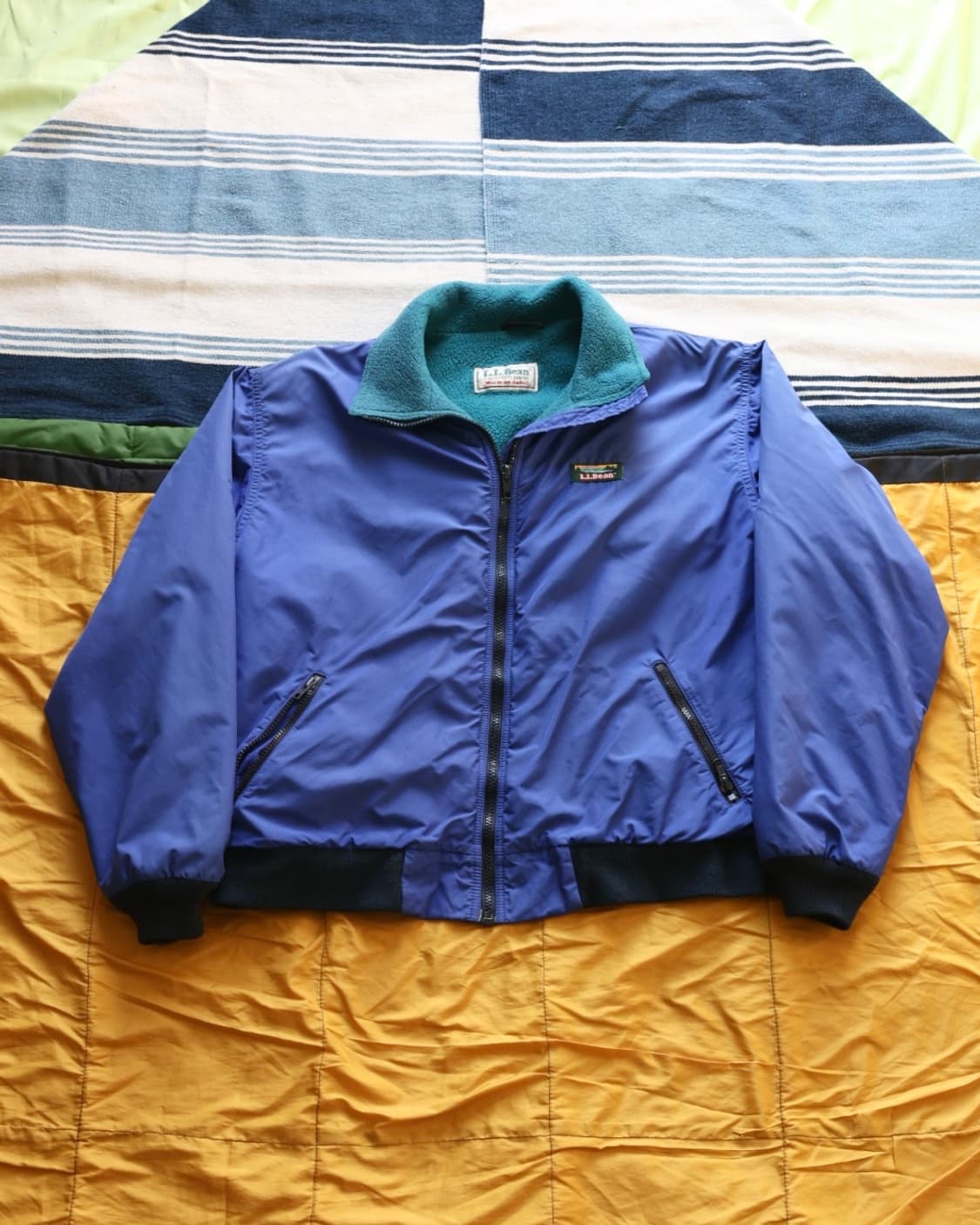 엘엘빈 80s 웜업 자켓 상품이미지1