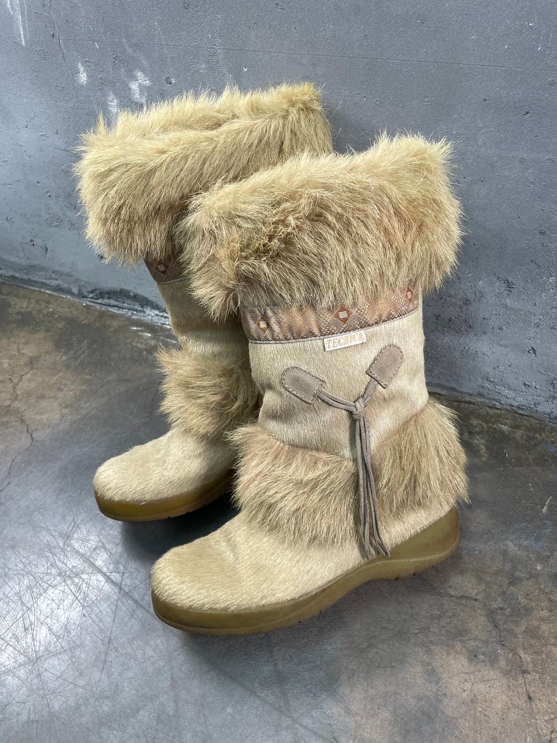 Tecnica 고트 퍼 부츠 상품이미지2