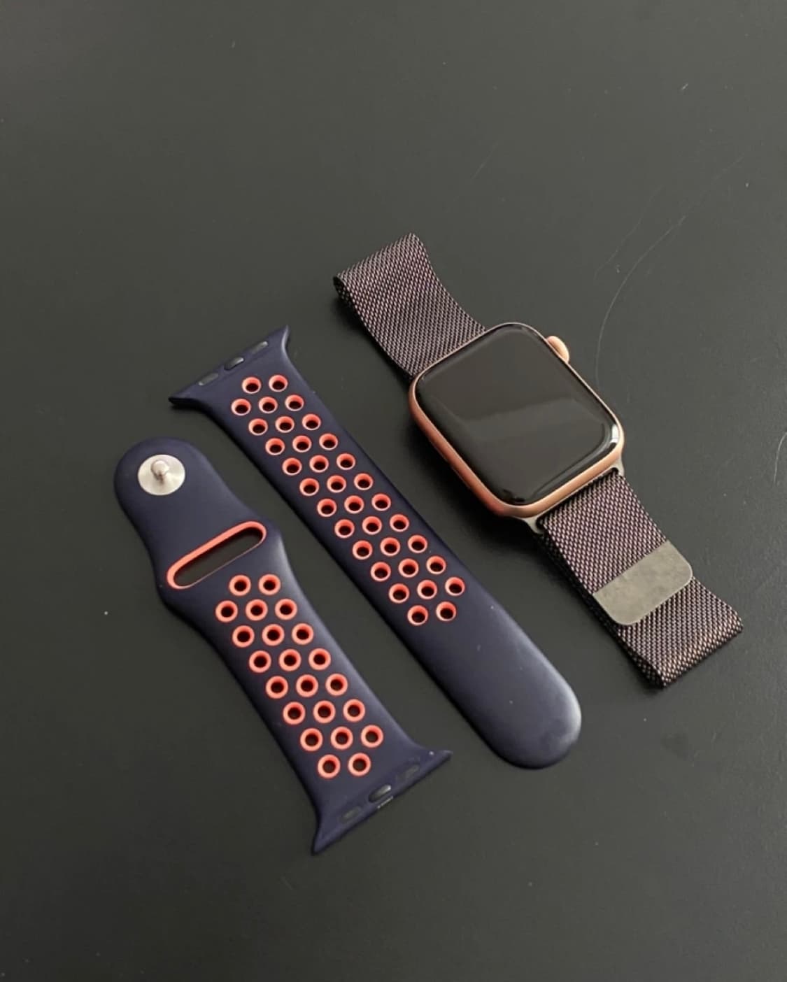 애플워치6 44mm + 정품 스트랩 2종 (배터리 성능 86%) 상품이미지1