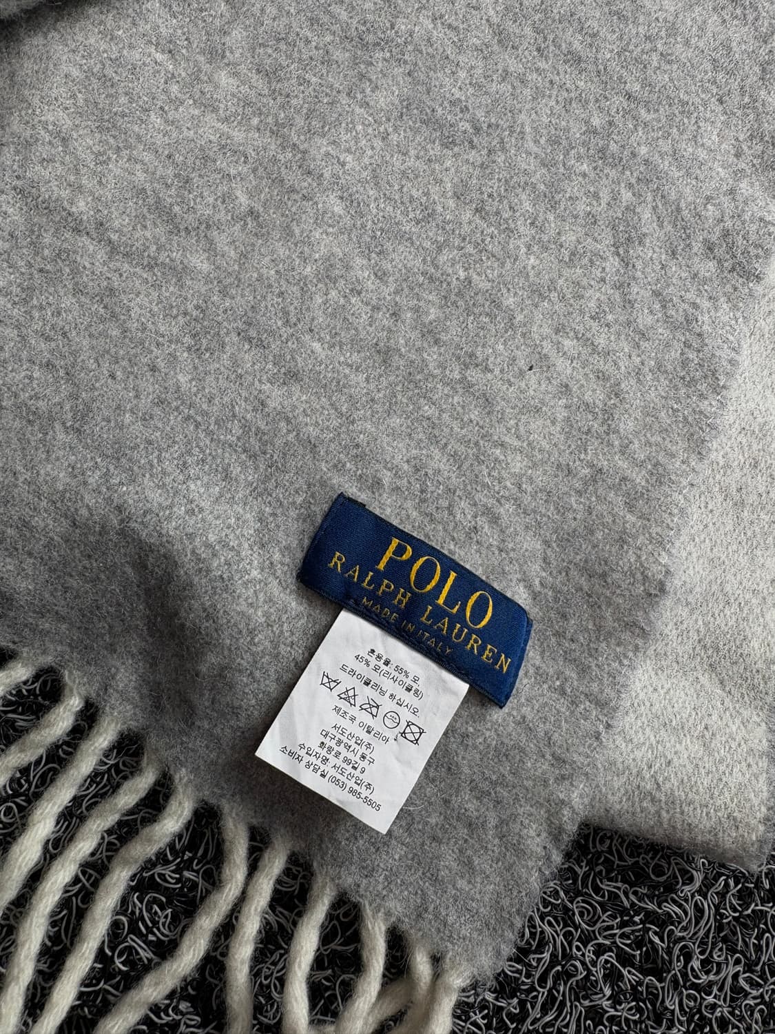 폴로 랄프로렌 포니로고 신형 울 머플러 2989 상품이미지4