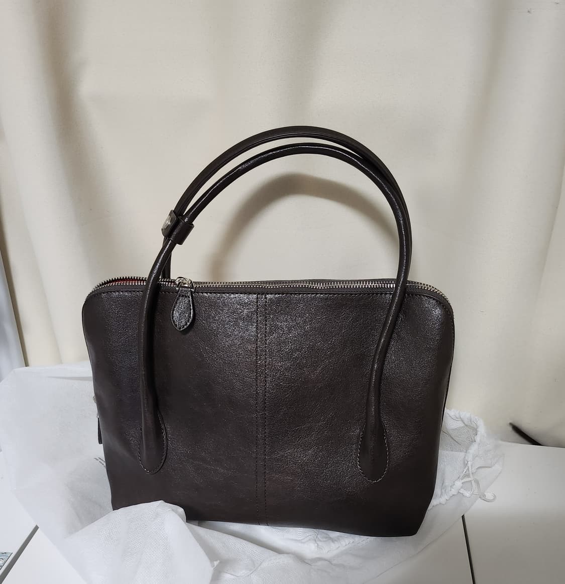 데누 마멜디 쁘띠 백 딥 브라운 상품이미지4