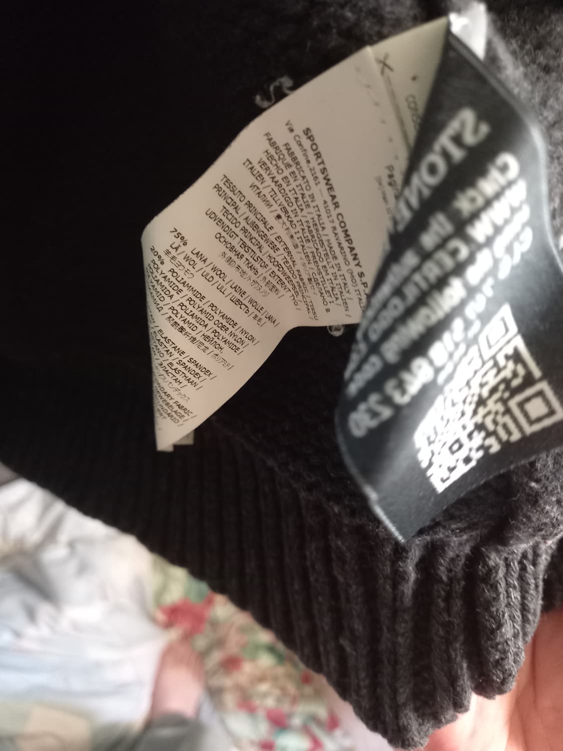 스톤아일랜드 후드 집업니트100 상품이미지4