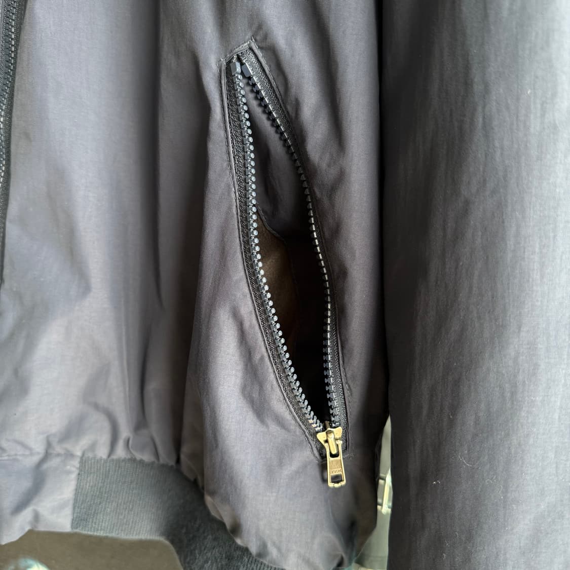 00s LL Bean 웜업 자켓 네이비 상품이미지6