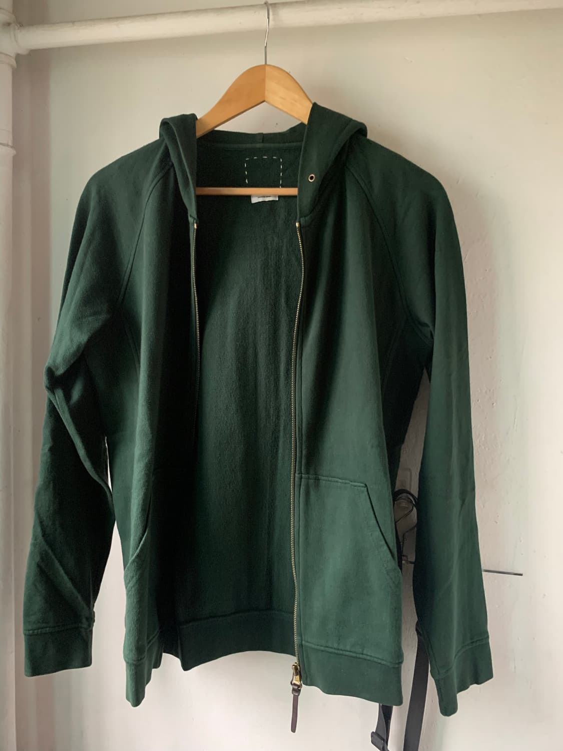 visvim 비즈빔 다크그린 후드집업 상품이미지2