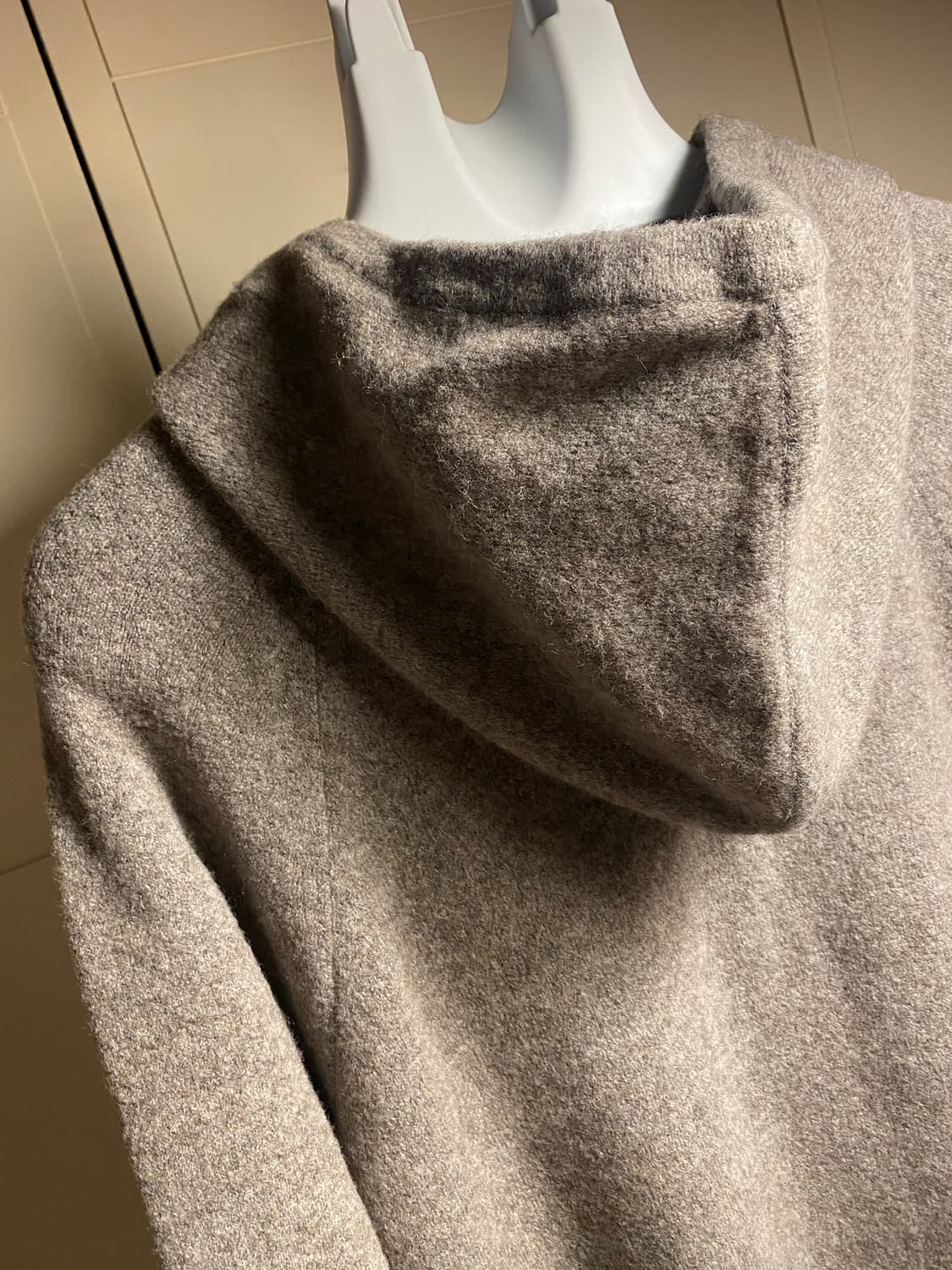 BEAKER 후드 니트 롱 원피스 상품이미지6