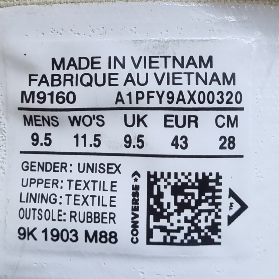 컨버스 척테일러 블랙 남성하이탑280 상품이미지6