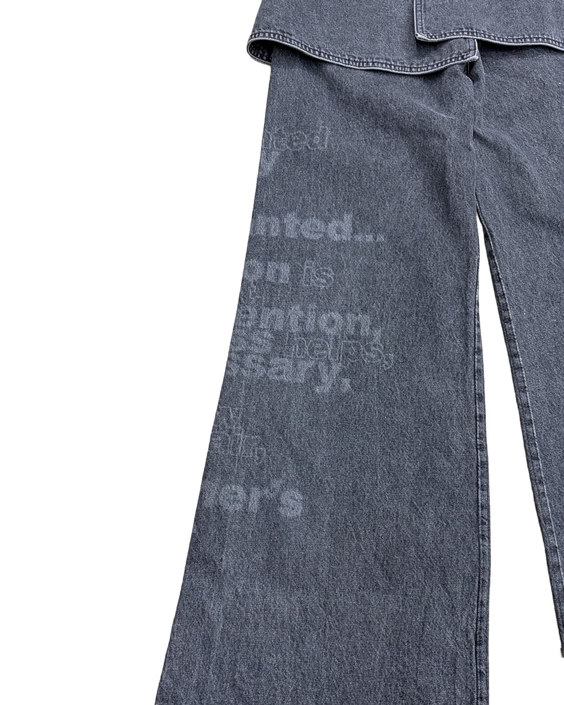 헤븐 키코 코스타디노브 디테쳐블 데님 팬츠 상품이미지6