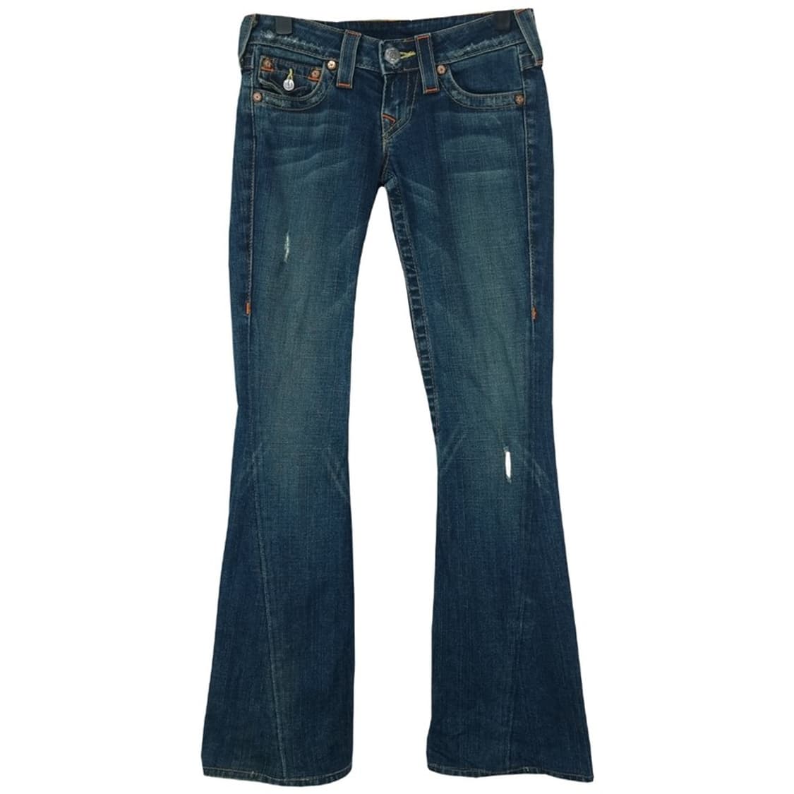 [트루릴리전] 조이 Y2K 부츠컷 플레어 데님 팬츠 M18757 상품이미지2