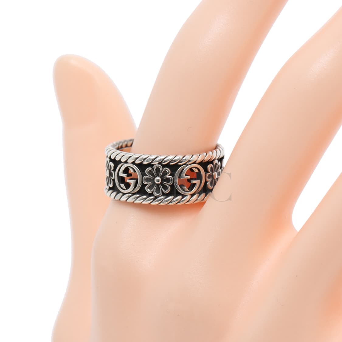 구찌 플로라 반지 인터로킹 실버반지 실버링 13호 577263 상품이미지7