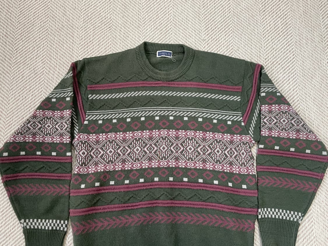 빈티지 노르딕 니트 J03530 상품이미지3