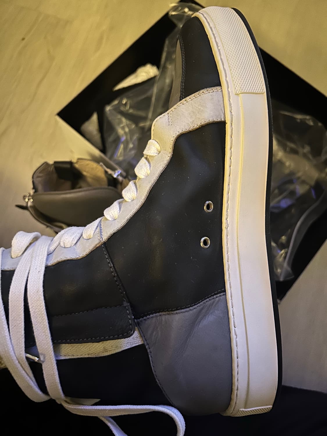 크리스반아쉐 11fw 하이탑 스니커즈 41 상품이미지3