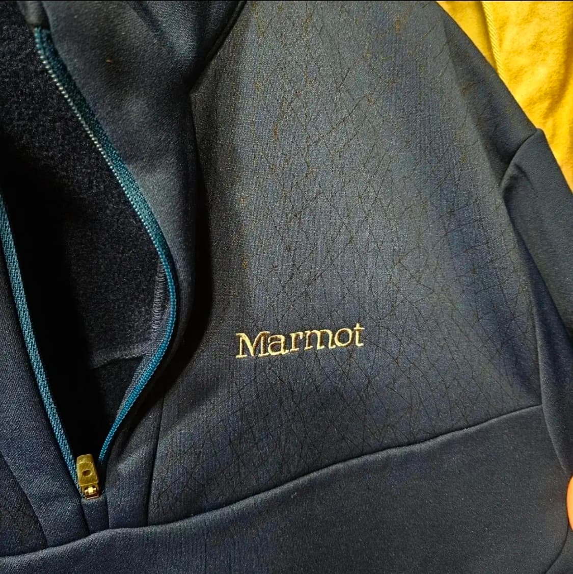 마모트(Marmot) 딥블루 기모 하프집업 100size 상품이미지7