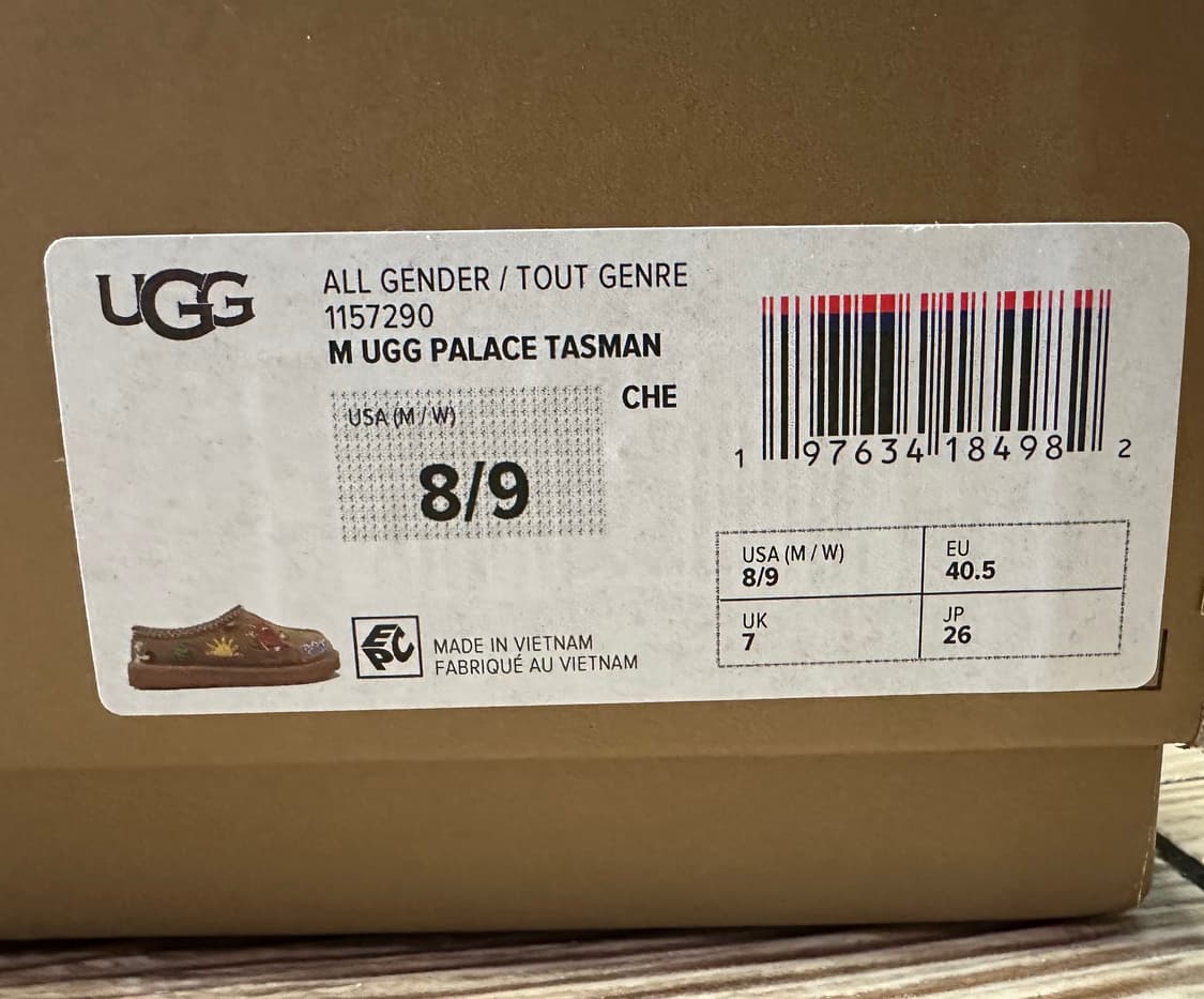 팔라스  X 어그 타스만 US8(260) 판매합니다. 상품이미지6