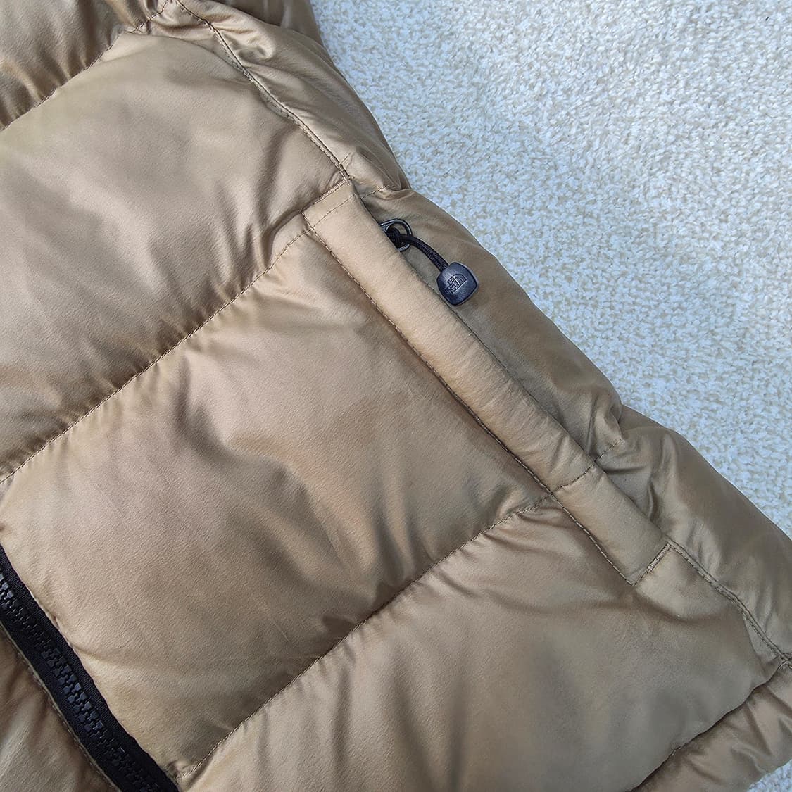 [80] 노스페이스 구스다운 골드브라운 패딩 점퍼 1215J1 상품이미지6