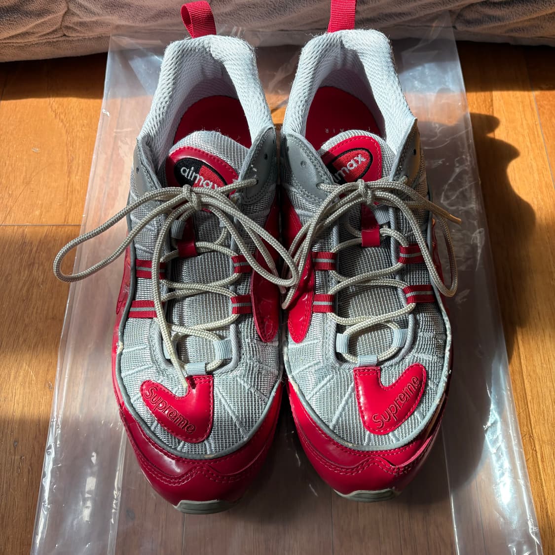 [280] 슈프림 나이키 에어맥스 98 레드 상품이미지1