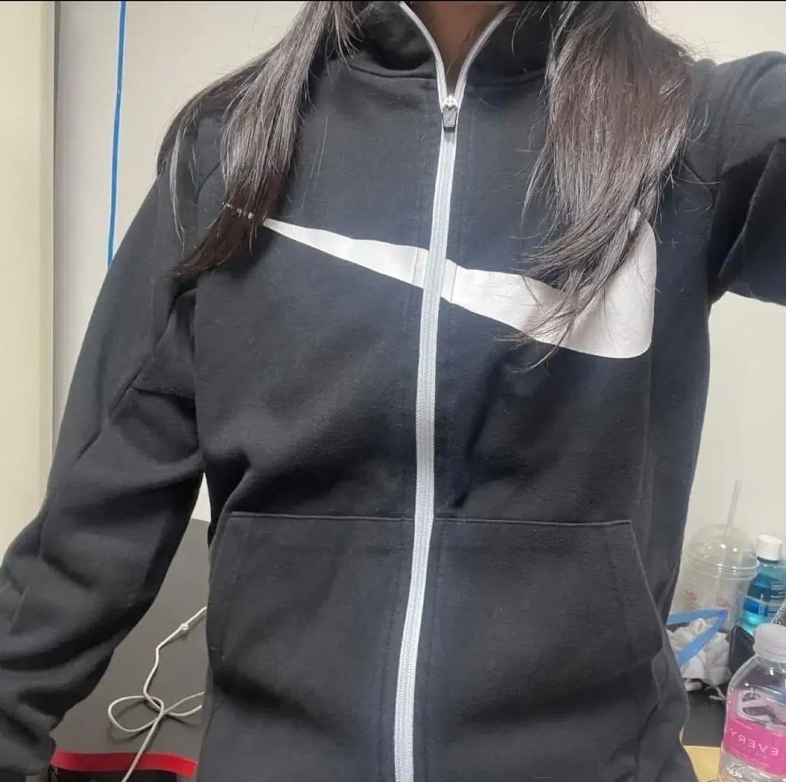 131 ) 나이키 빅 스우시 져지 L 95 트레이닝 집업 자켓 상품이미지2