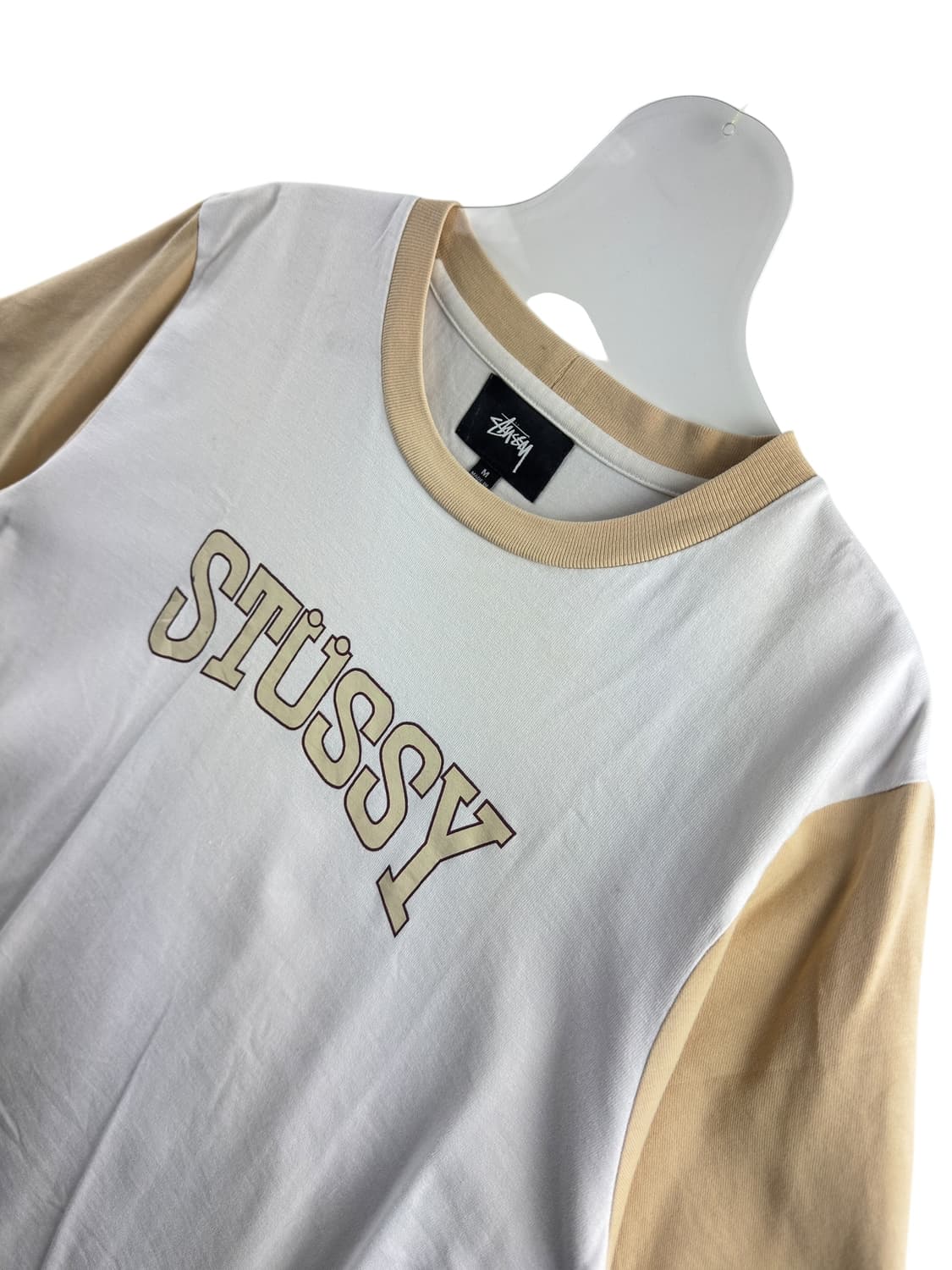 스투시 베이지 링거티셔츠1219 상품이미지3