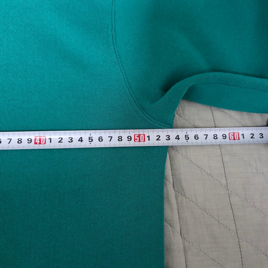 [L] 80s 러셀 애슬레틱 후드집업 틸그린 ver 레드택 상품이미지7