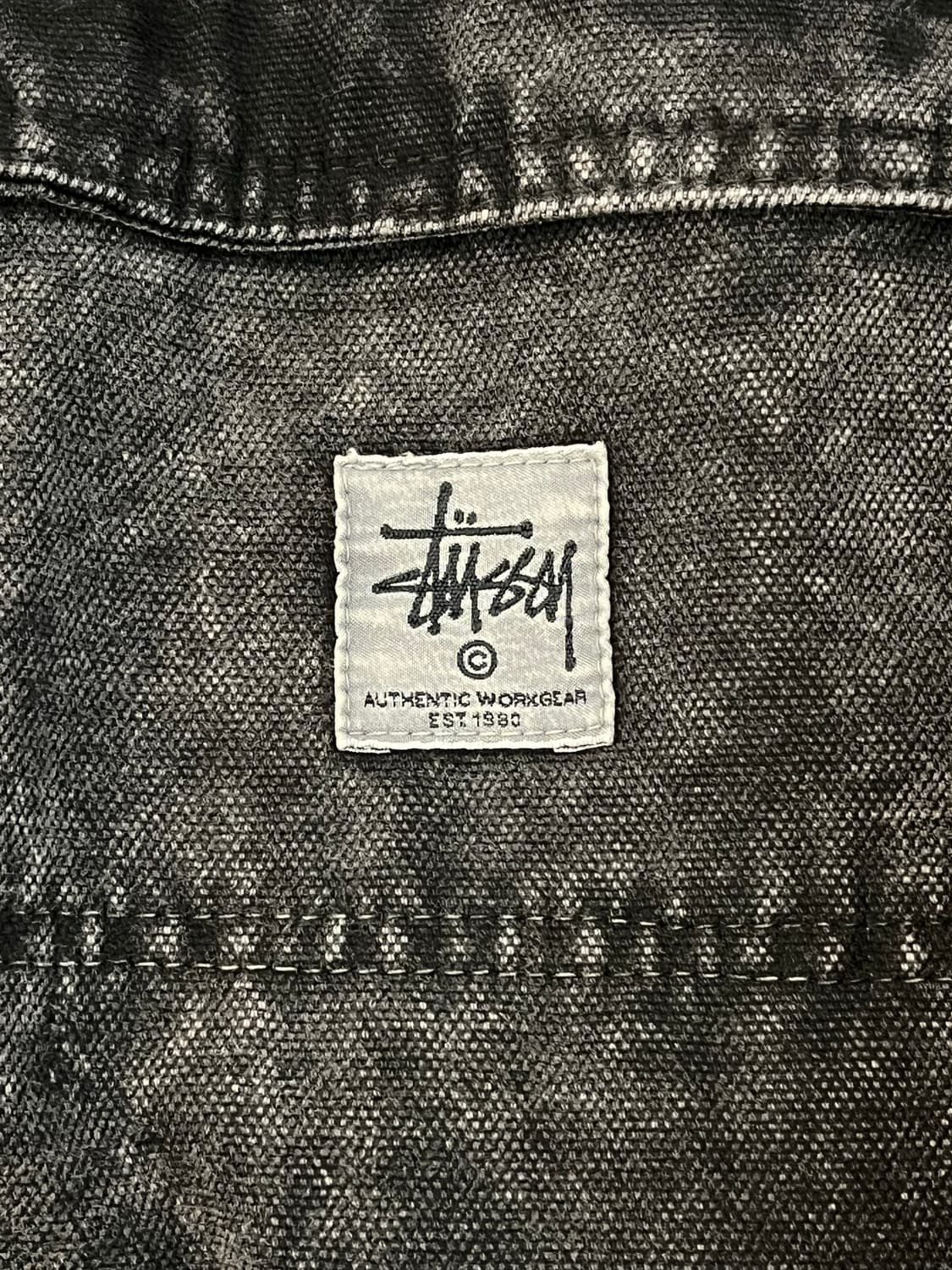 스투시 워시드 캔버스 자켓 L (워크자켓) 상품이미지2