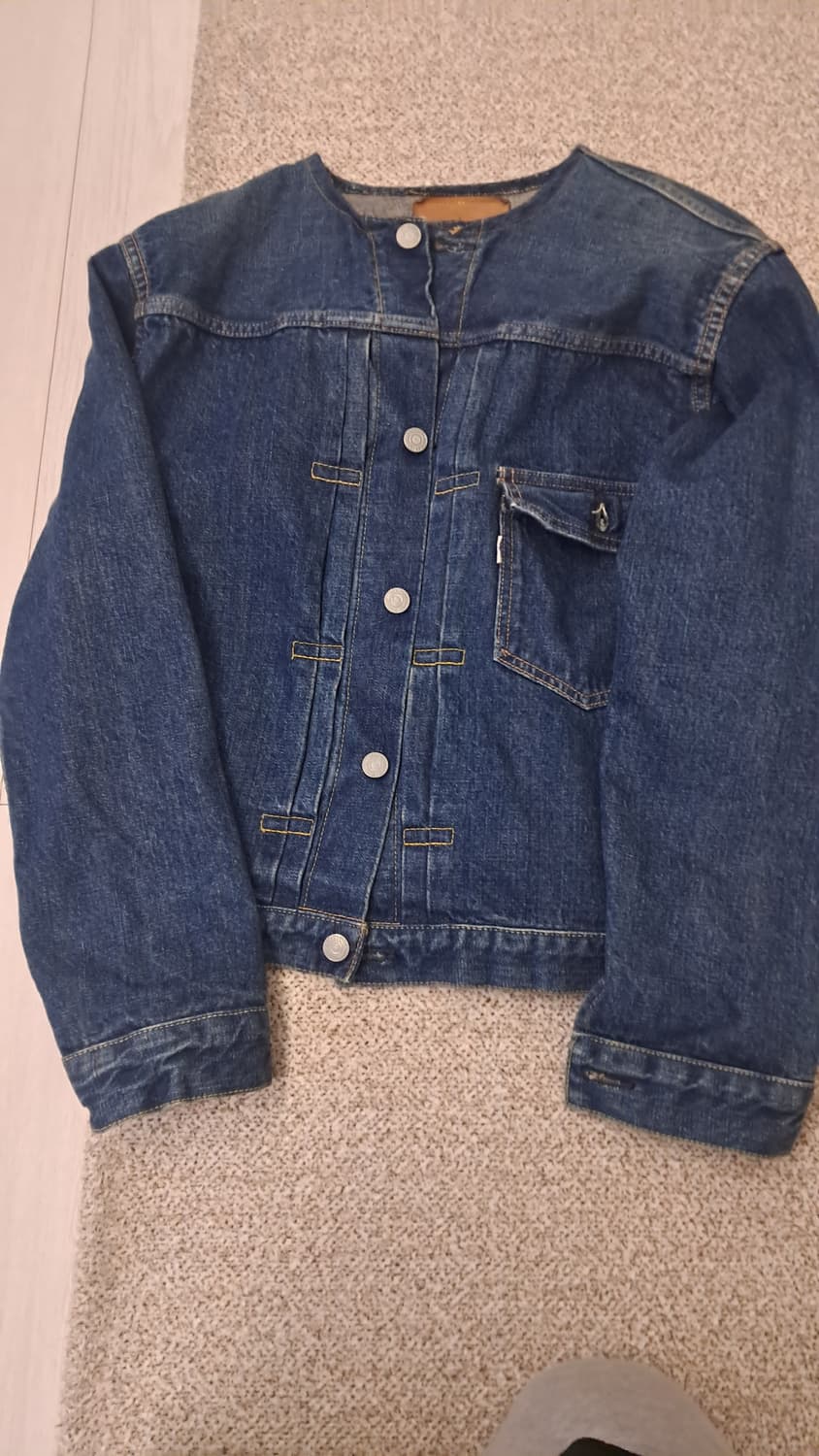 오어슬로우 1세대 데님자켓 2year wash 상품이미지2