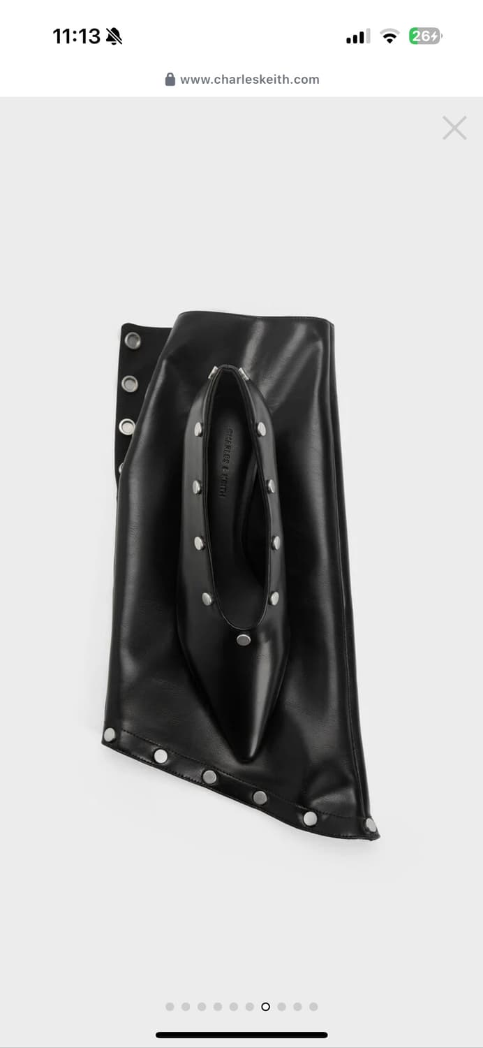 찰스앤키스 가엘 스터드 키튼 힐부츠 상품이미지3