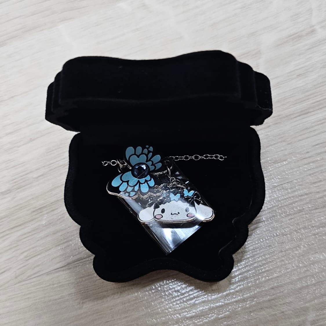 미사용) 산리오 나비 목걸이 (시나모롤) 상품이미지1