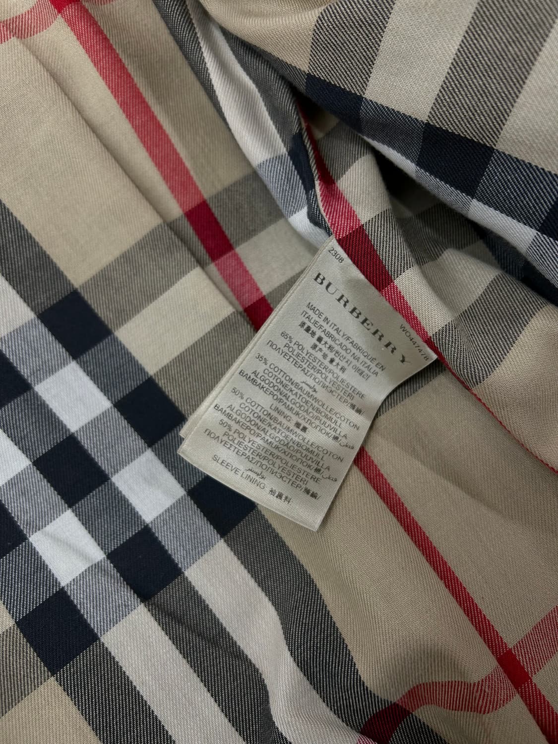 버버리 여성 블랙 트렌치코트(UK6/44~55) 상품이미지7