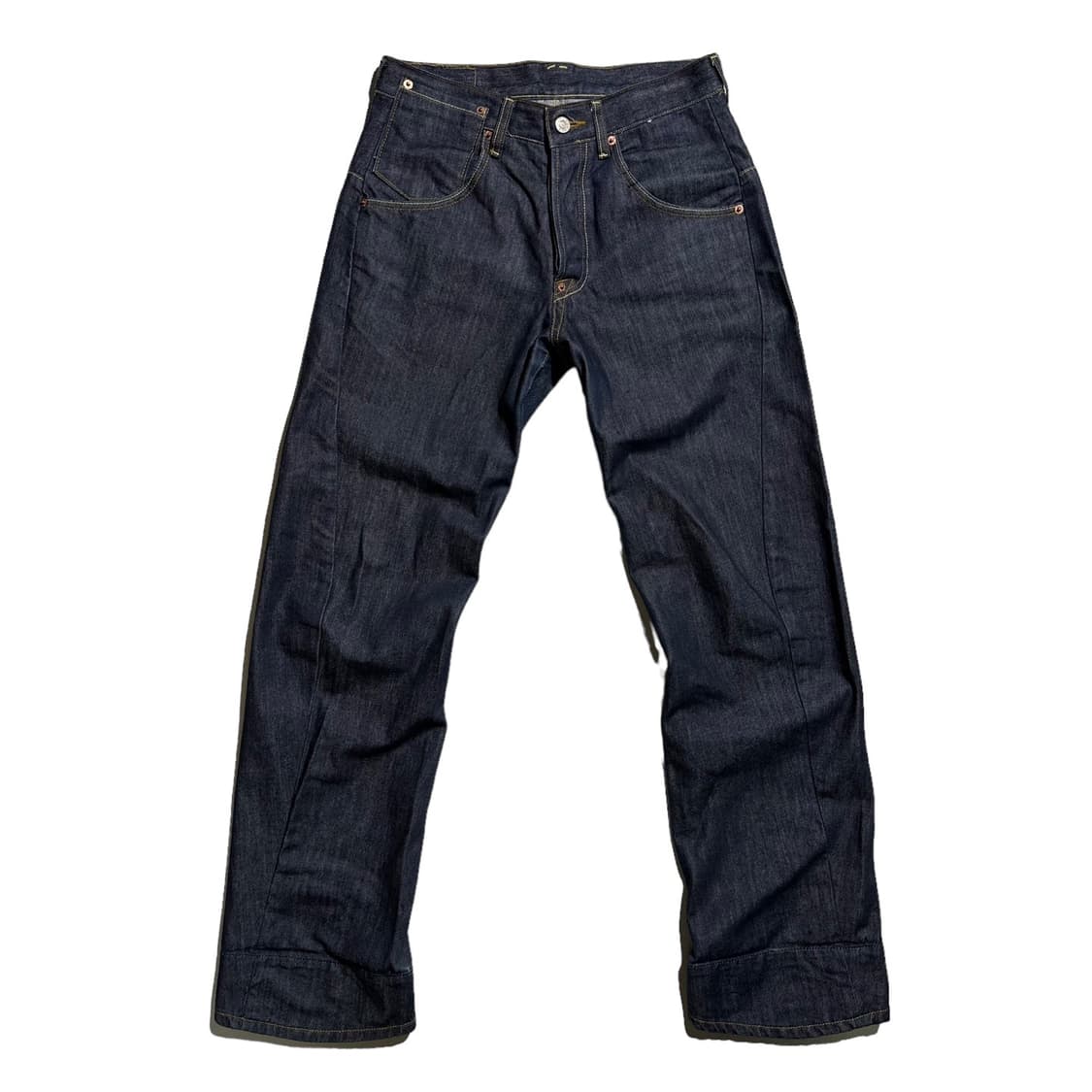 에비수 로고 포켓 엔지니어드 데님 팬츠 청바지 상품이미지2