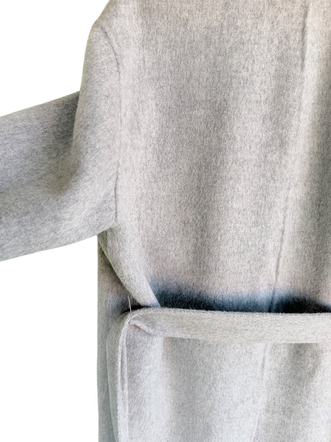 (택포) 뮤제 마넷 캐시미어 블렌드 울코트 소프트그레이 38(M) 상품이미지8