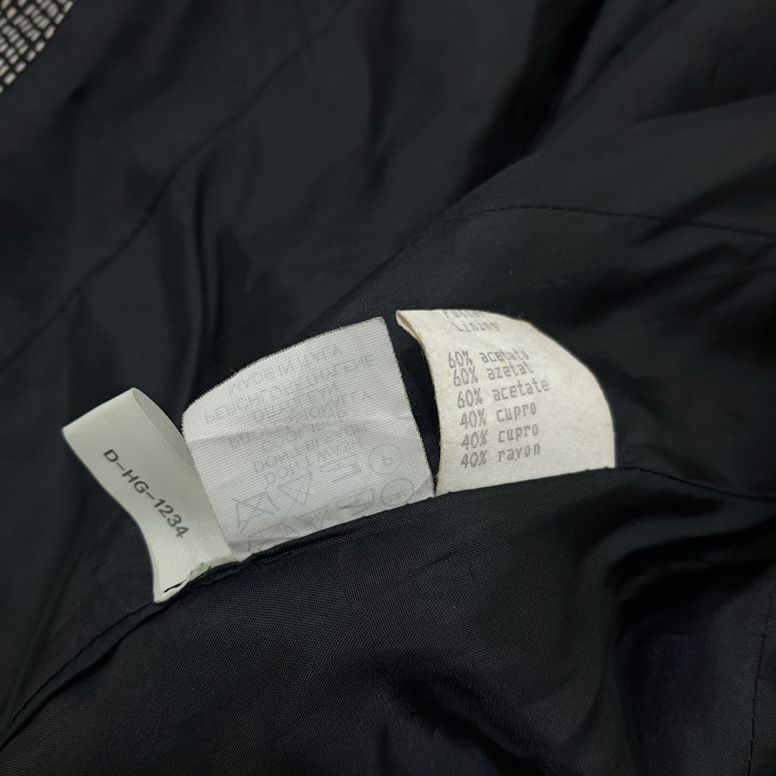 CN910 L 펜디 투톤 카라 빈티지 자켓 블레이저 상품이미지7