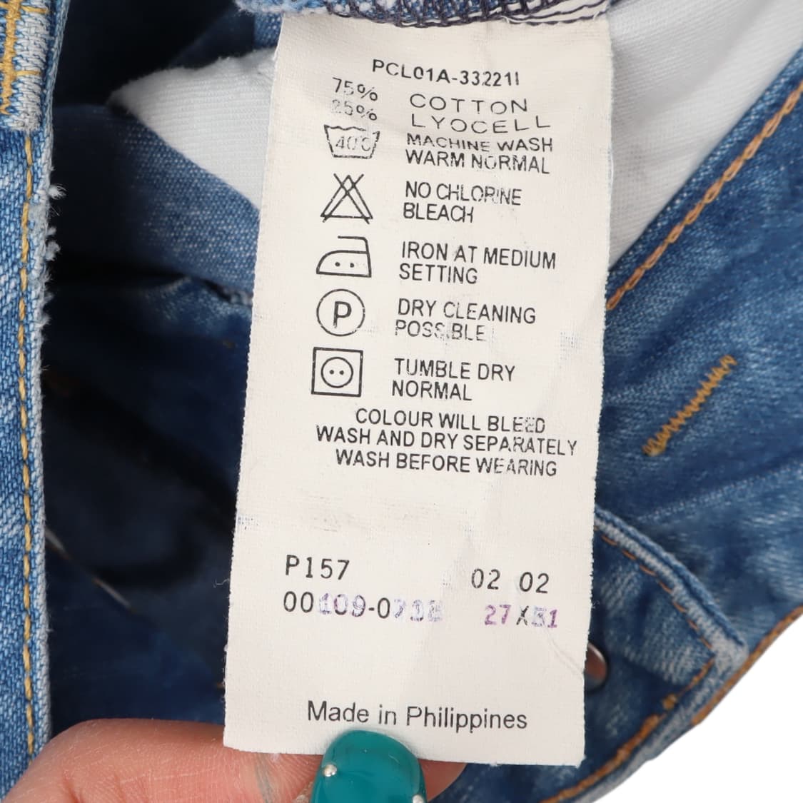 리바이스 엔지니어드진 워시드 데님팬츠 상품이미지8