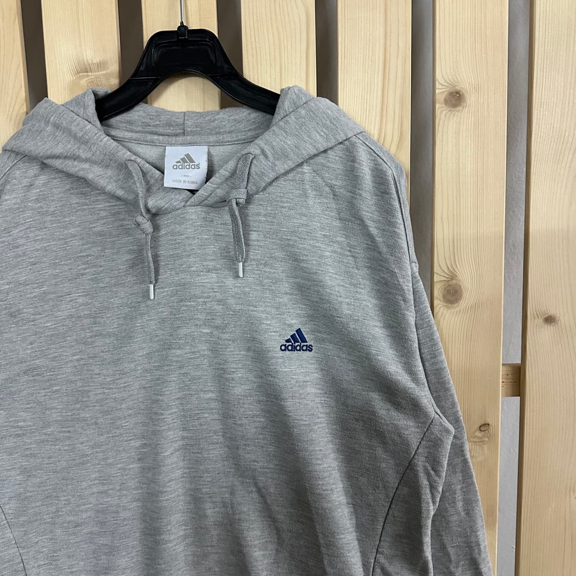 (M) 아디다스 그레이 후드티 상품이미지3