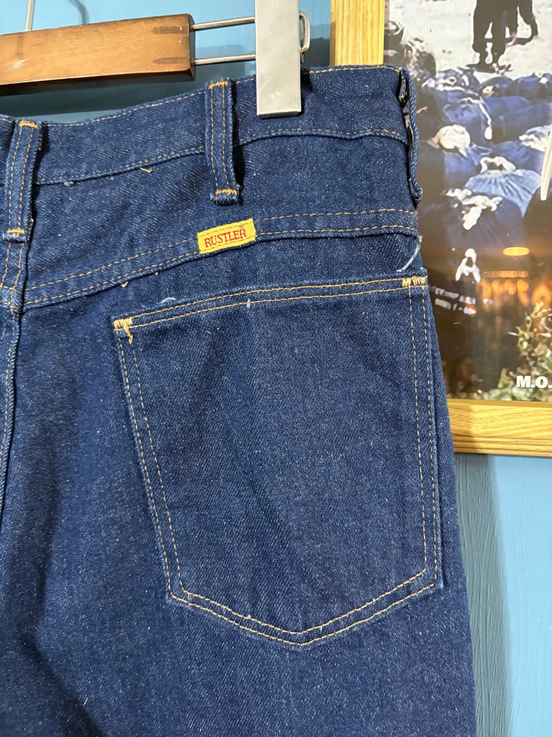 70-80’s USA Rustler Denim pant. 상품이미지8