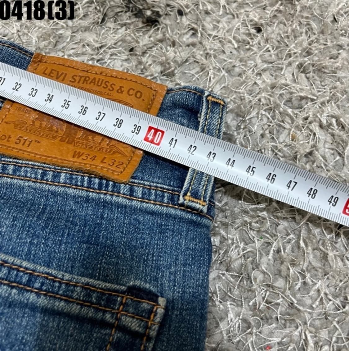 리바이스 511 청바지 상품이미지7