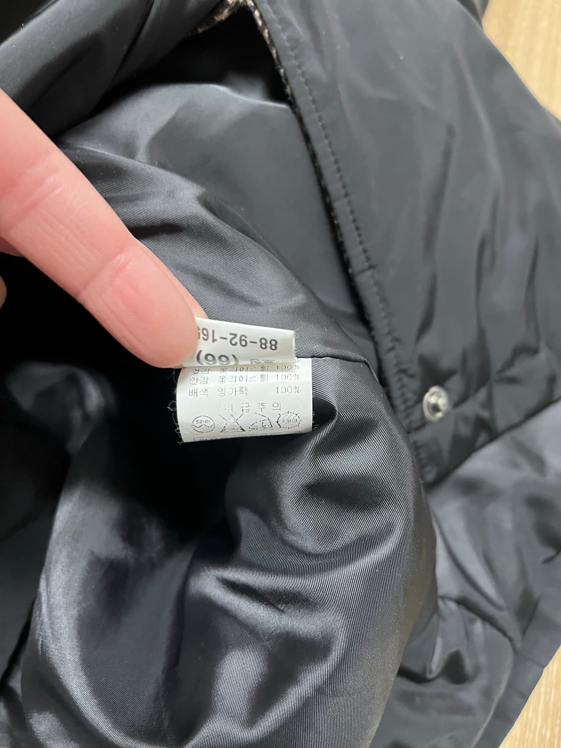 양가죽 후드 코트 상품이미지4